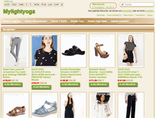 Tablet Screenshot of mylightyoga.de